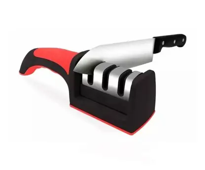 Afilador De Cuchillos Cuchillas Tijeras Manual Egonómico
