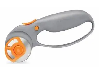 Cortadora Circular 45mm Telas Cuero Con Sistema Seguridad