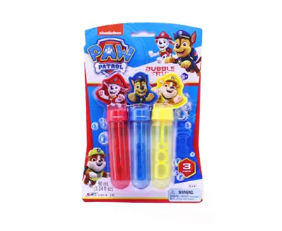 Burbujero X3 de los PAW PATROL Varios Colores y Personajes