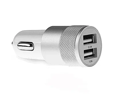 Cargador Celular Para Auto Doble Usb 2.1a 12v