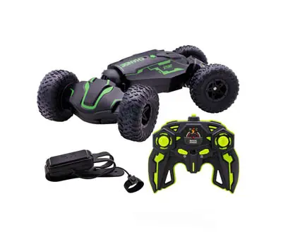 Auto con Control Remoto Stunt Climbing Verde
