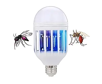 Lampara Led 2 En 1 Mata Insectos
