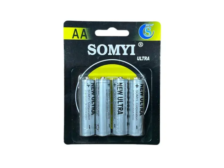 Pila AA Somy Utra Blister x4 de energía confiable