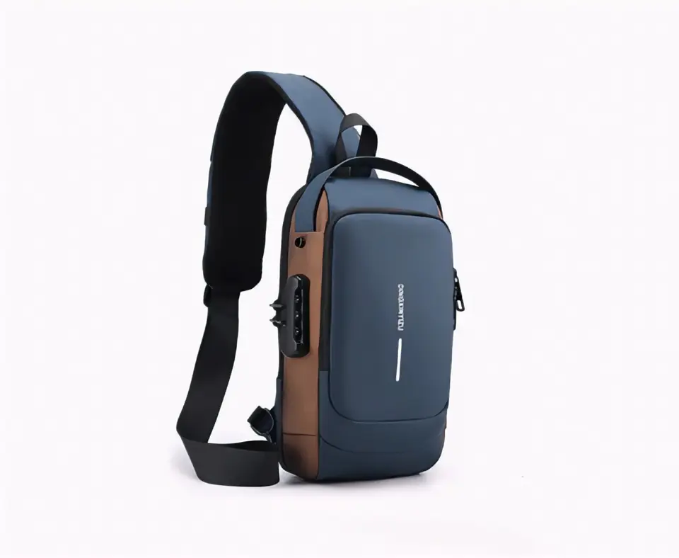 Mochila Bandolera Cruzada Antirrobo Moderna Unisex