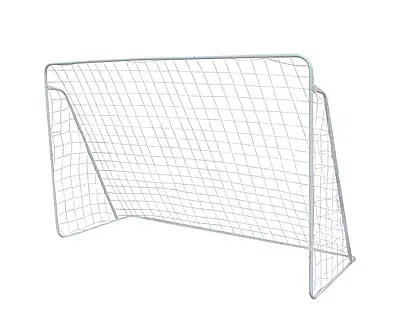 Arco de futbol de acero con red 213x150x75cm.