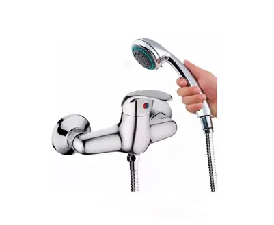 Duchero Monocomando Para Ducha Sin Transmisión Con Teléfono
