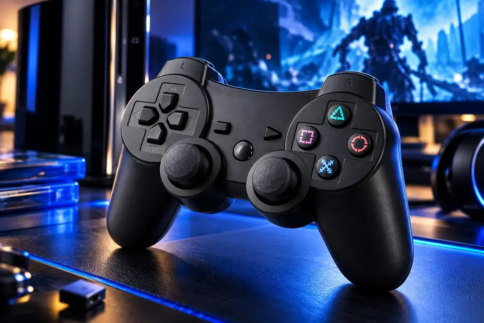 Joystick Ps3 Play 3 Inalámbrico Compatible