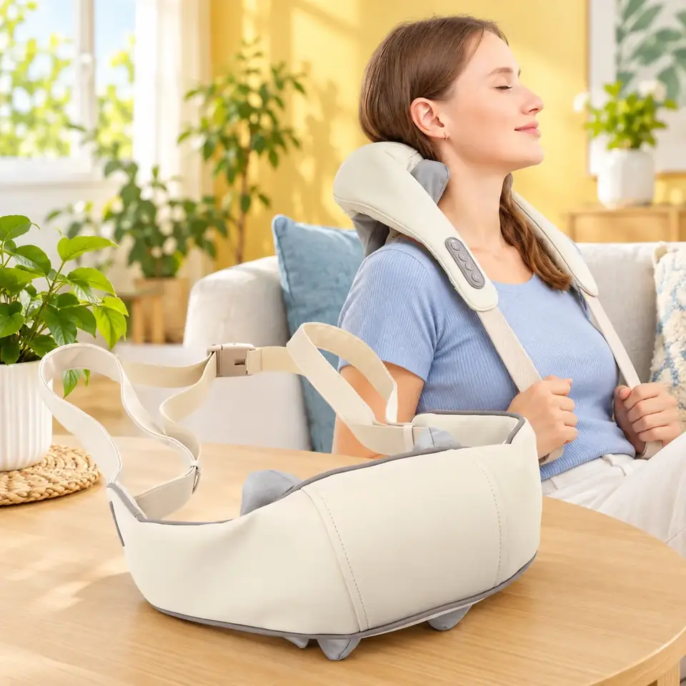 Masajeador Cervical Goldtech con RelaxPro Recarga Usb