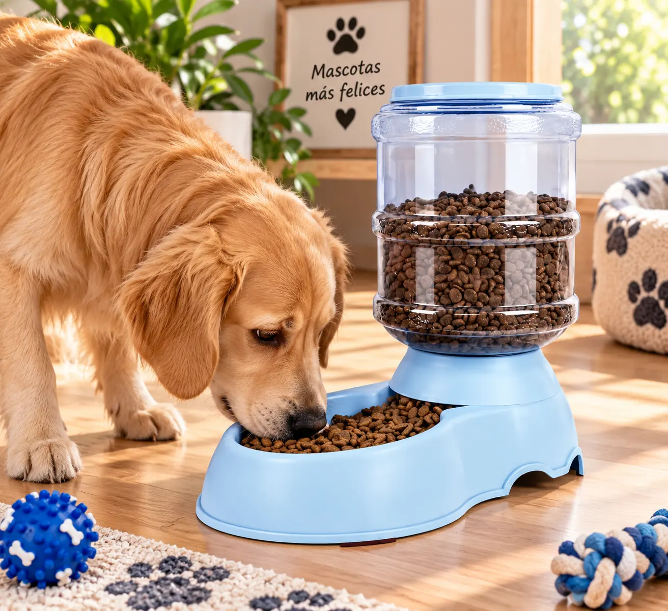 Comedero Automático Para Mascotas Perros 3.8lts