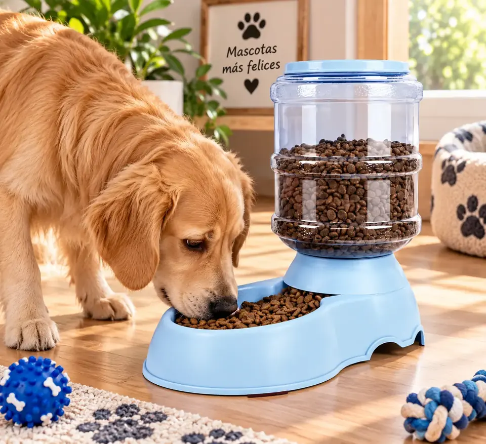 Comedero Automático Para Mascotas Perros 3.8lts