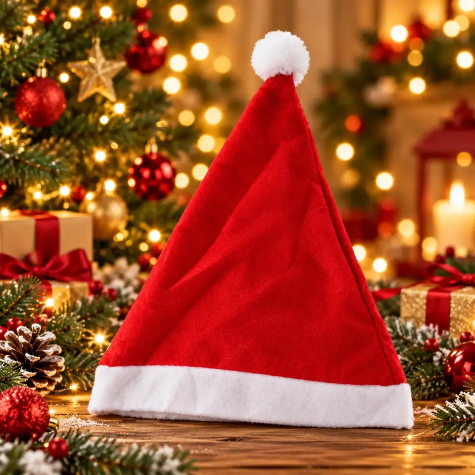 Gorro de navidad 28 cm