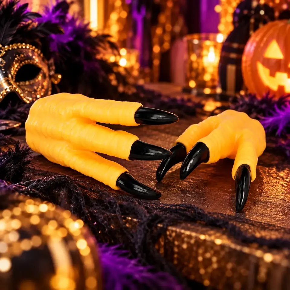 Manos de monstruo con uñas Largas para tu Look terrorífico
