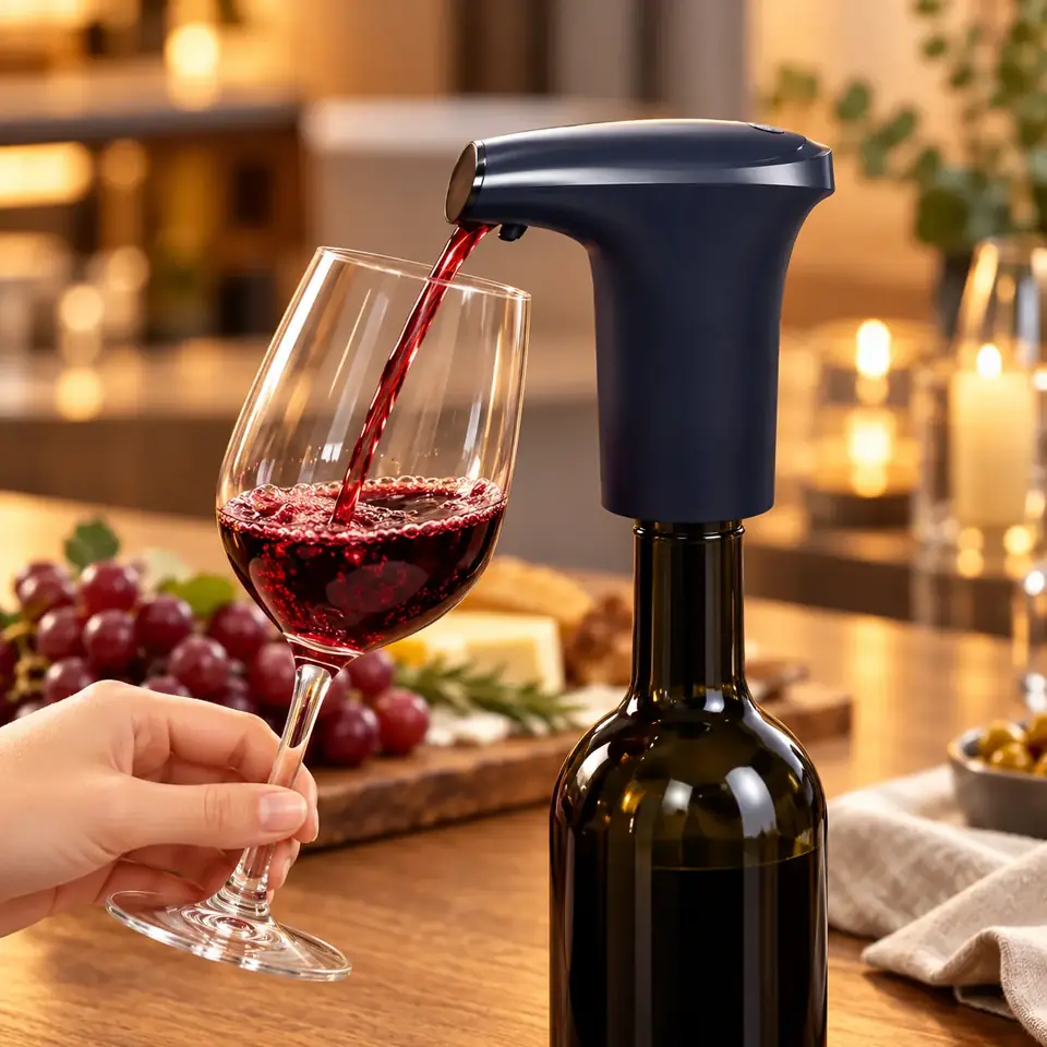 Dispensador Automático Recargable para Vino y Agua S3