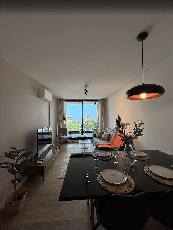 01 SYNC, apartamento modelo de dos dormitorios