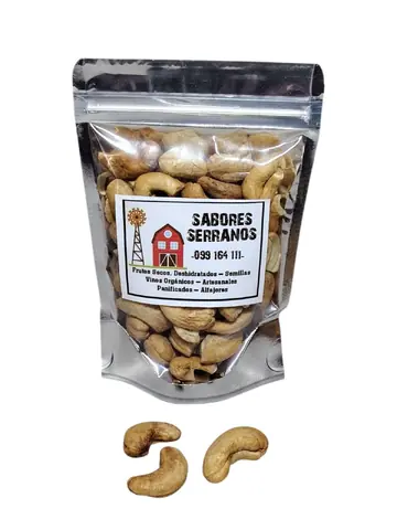 CASTAÑAS SIN SAL / 200grs  $250.-