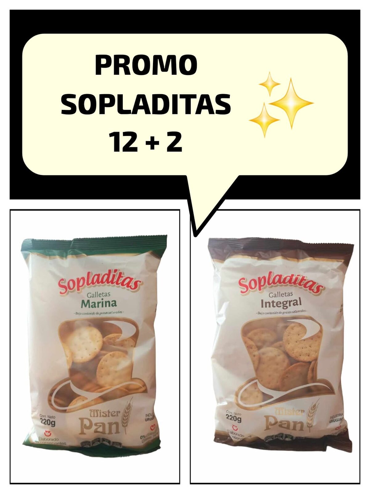 Sopladitas, ideal para COPETÍN