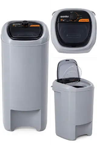 Secarropas Centrífugo Wanke Premium Plus 15 Kg Gris