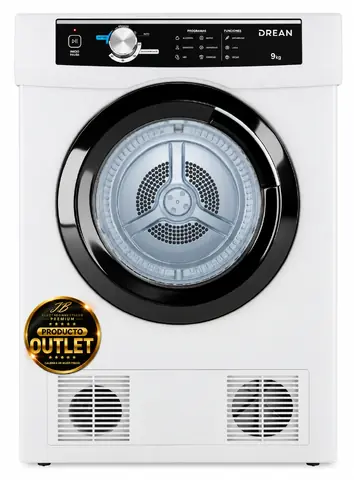 Secarropas por Calor Drean 9 Kg Blanco. OUTLET PREMIUM