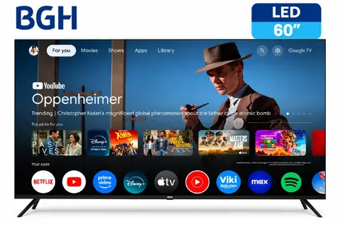 Smart TV BGH 60" 4K UHD Google TV