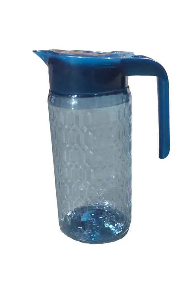 420942 - JARRA PLASTICA BISELADA 1.5 LTS COLOR