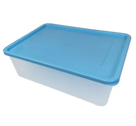 281841 - HERMETICO PLASTICO RECTANGULAR 10LTS DIF PLAST (374)