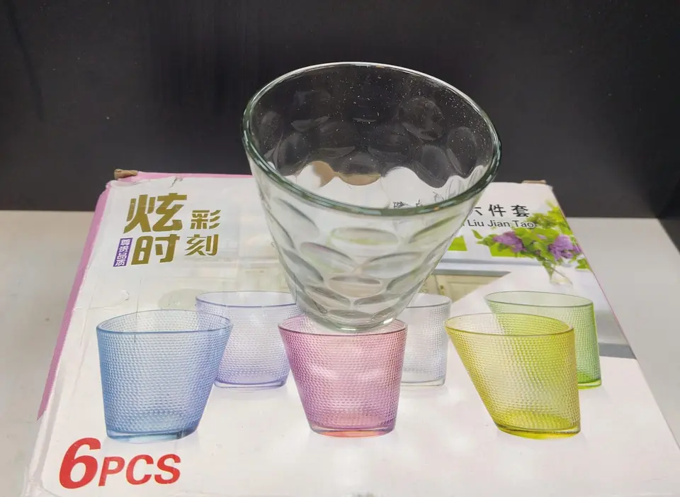 990085 - SET X 6 VASO VIDRIO