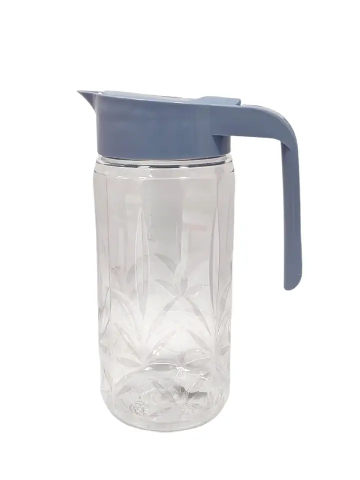 419113-JARRA PLASTICA TALLADA 22.5x9.5
