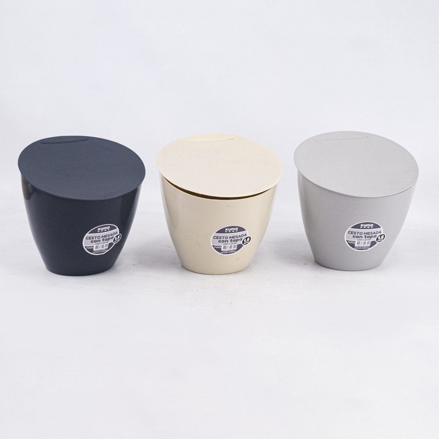 414903 - CESTO MESADA CON TAPA LEVADIZA 1.5 LTS (712923BP)