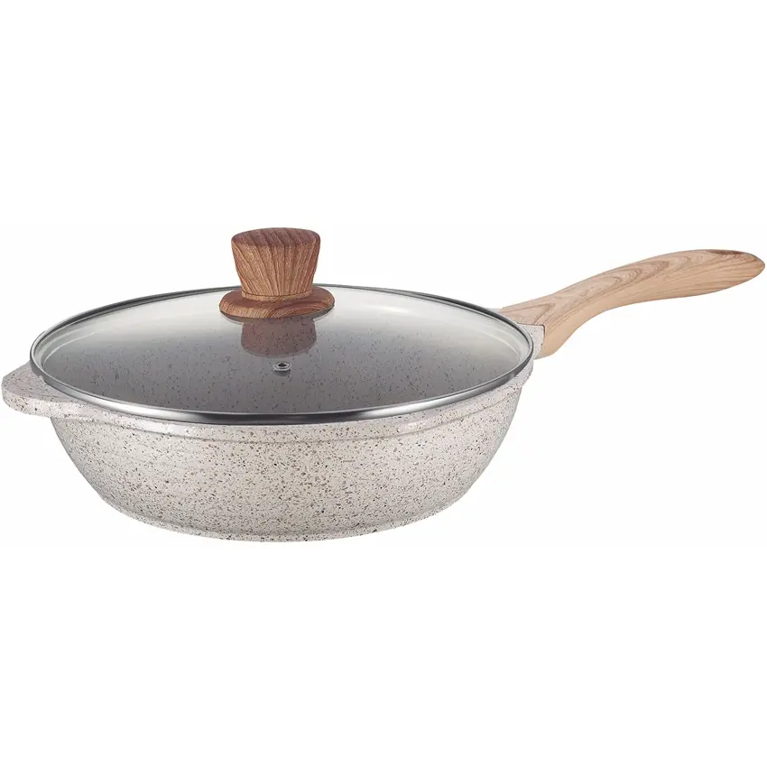 U502056 - GUISERA DE 28 CM CON ANTIADHERENTE MODELO (G28-CUCCINA)