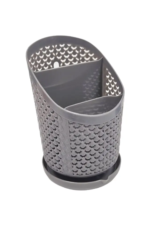 421857 - ESCURRE CUBIERTOS PLASTICO CON DIVISIONES 11x19