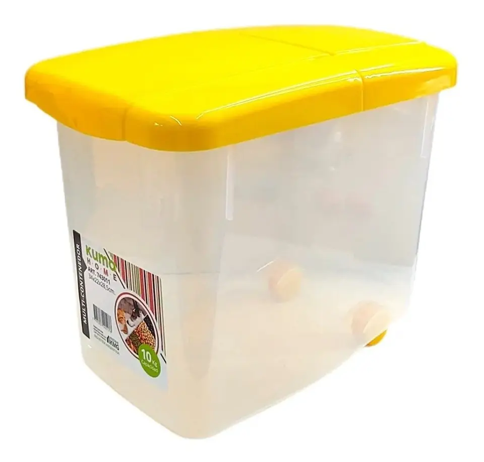 406101-CONTENEDOR ALIMENTO CON RUEDAS 10 KG (220/743021/743011)