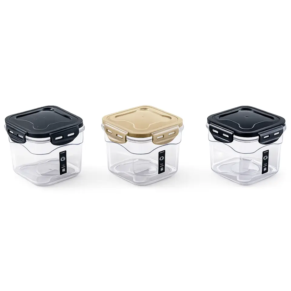 428933 - FRASCO CUADRADO ACRILICO 1 LT - BGA - (7041)