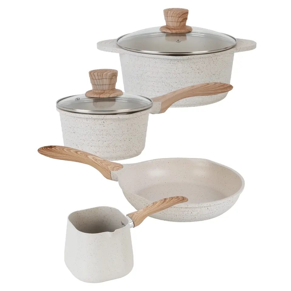U503635 - BATERIA DE COCINA 6 PIEZAS CUORI LINEA CUCCINA(6P-CUCCINA)