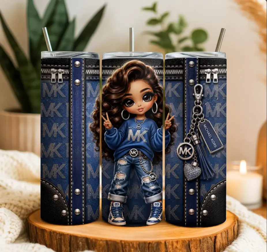 Vaso largo Glam Girl 9