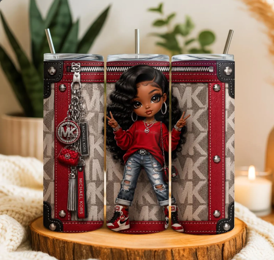 Vaso largo Glam Girl 4