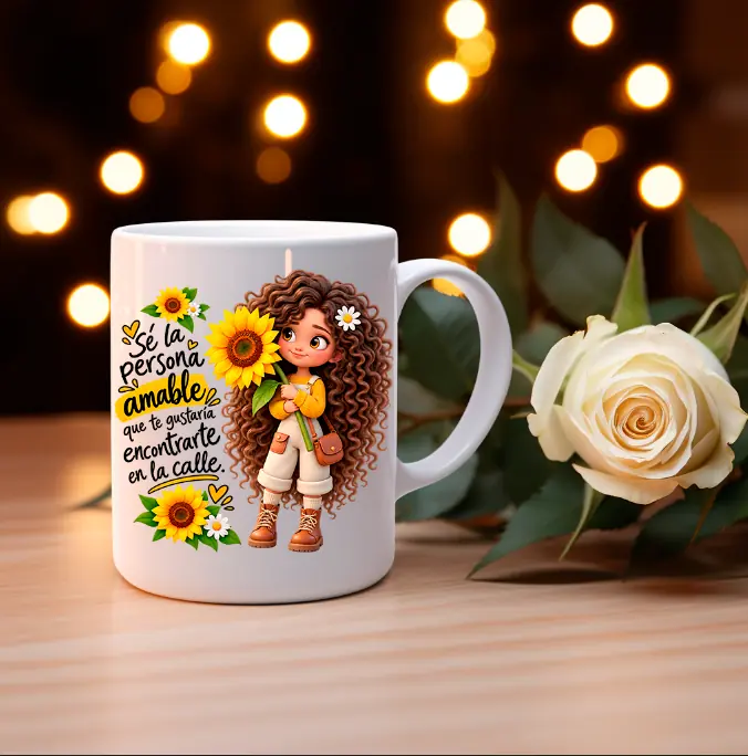 Taza Frase Positiva 21
