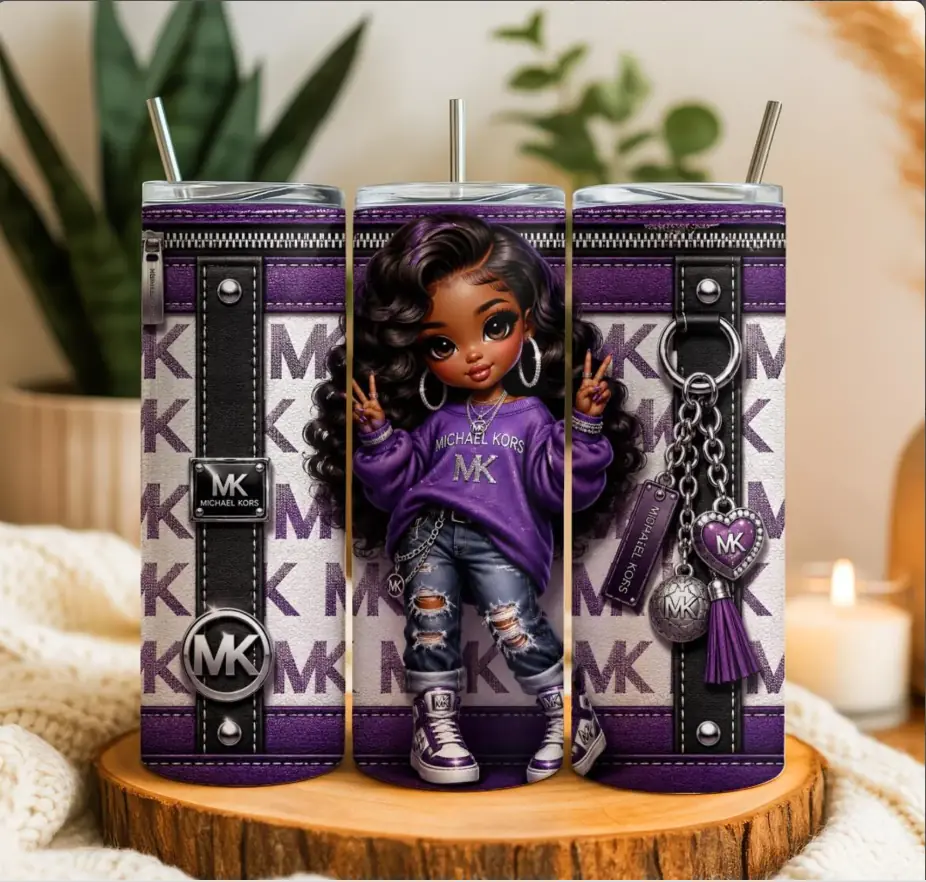 Vaso largo Glam Girl 3
