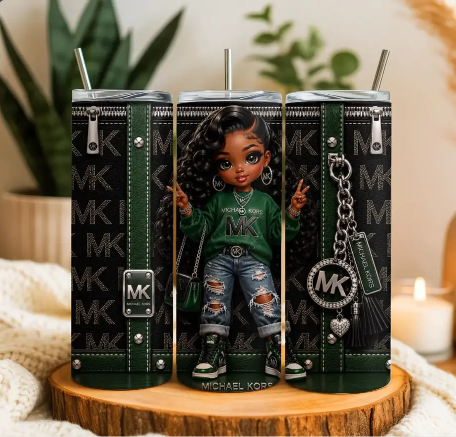 Vaso largo Glam Girl 8