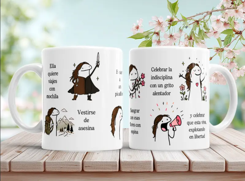 Taza Ricardo Arjona Ella