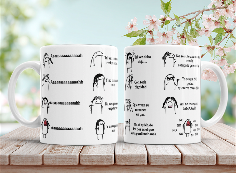 Taza Así no te Amara Jamás