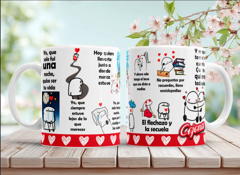 Taza El Flechazo y la Secuela