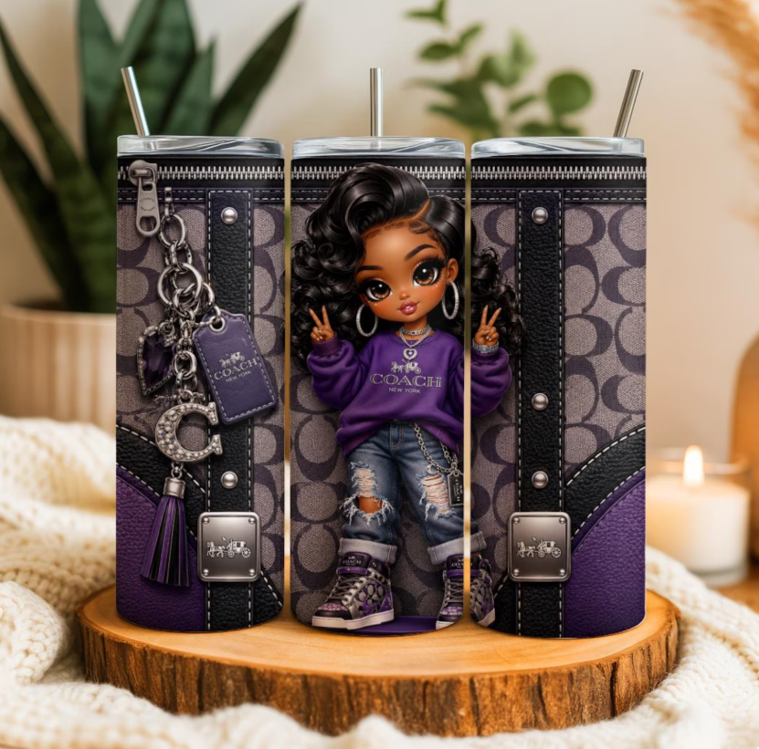 Vaso largo Glam Girl 11