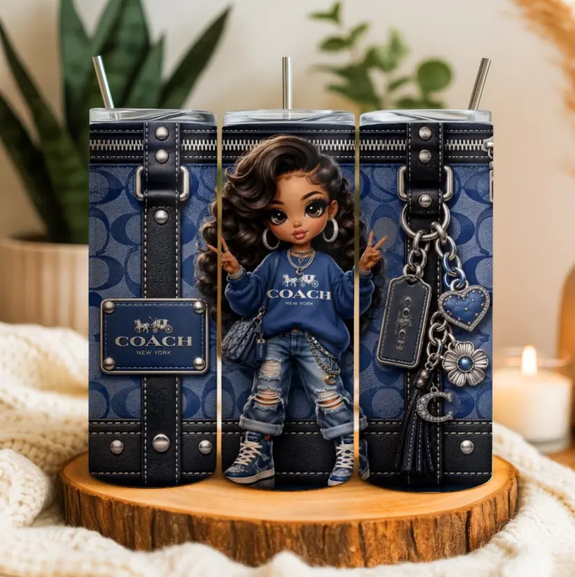 Vaso largo Glam Girl 12