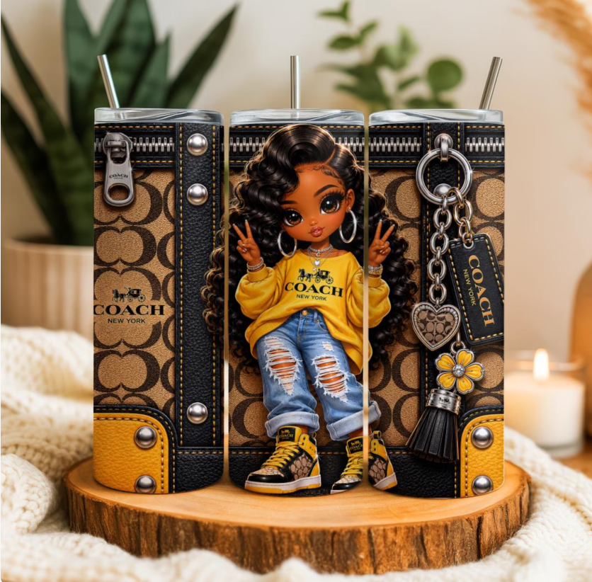Vaso largo Glam Girl 10