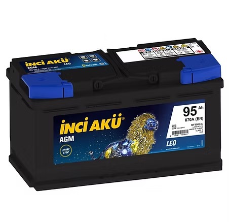 Batería INCI AKÜ IA95 +D AGM (12V 160Amp Star-Stop)