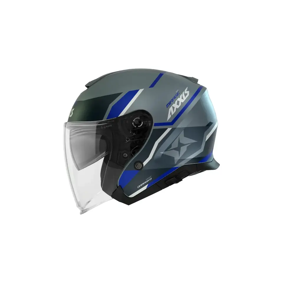 Casco Jet Axxis Mirage SV Damasco