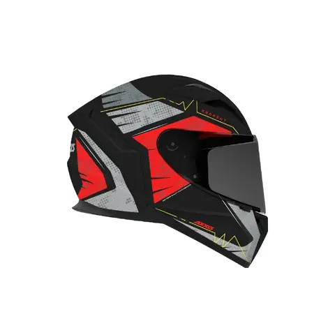 Casco Axxis Segment Owl Red