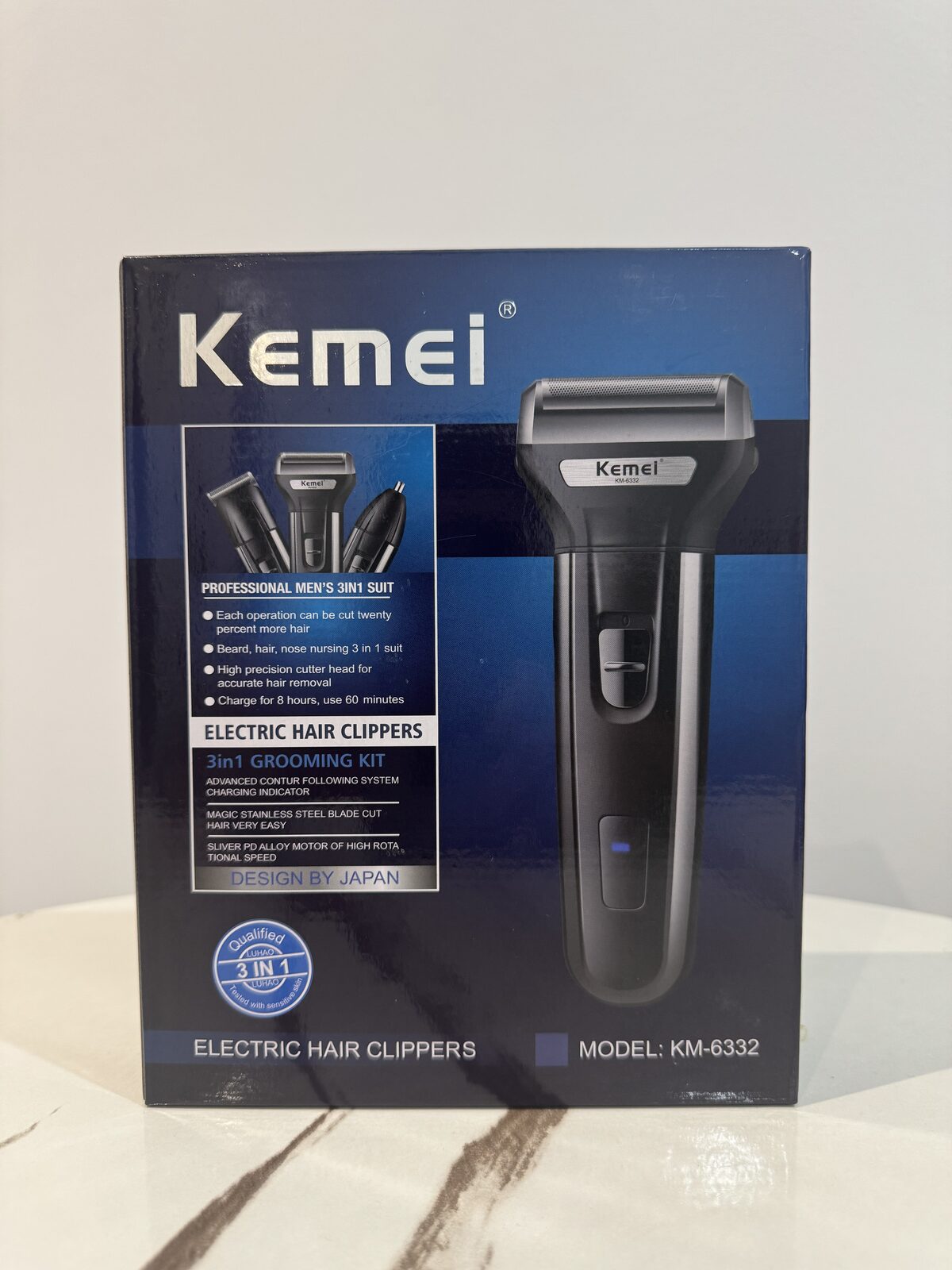 Máquina kemei 3 en 1