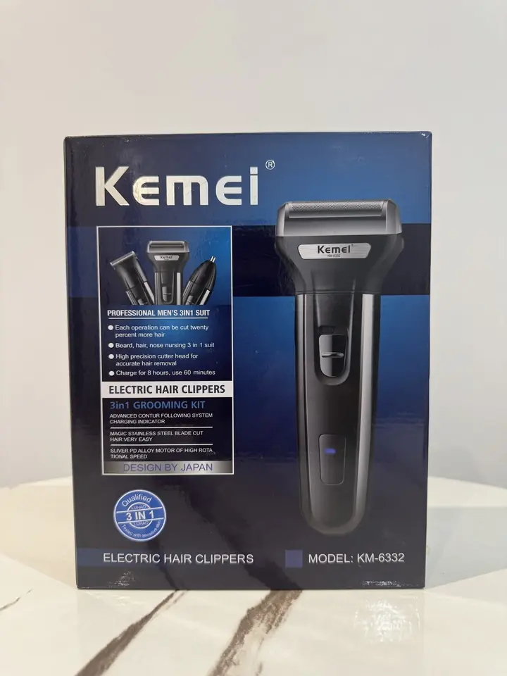 Máquina kemei 3 en 1