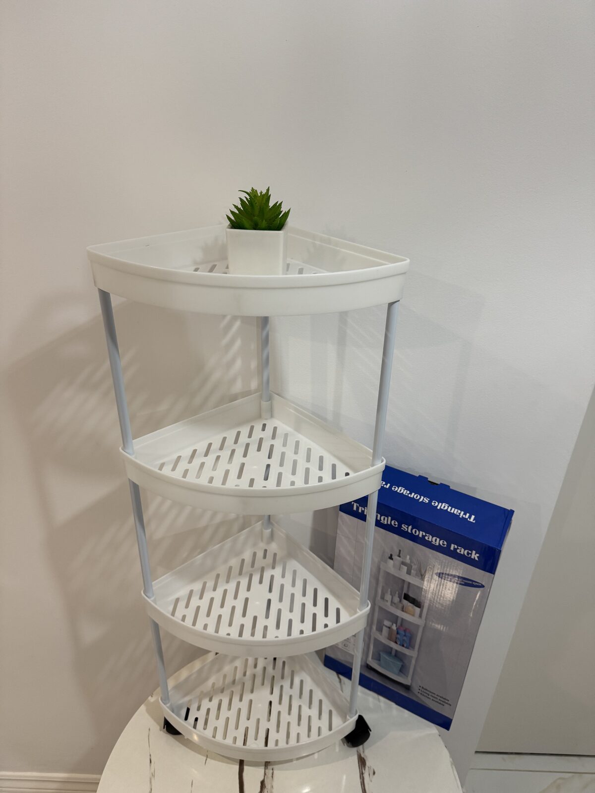 Rack organizador baño